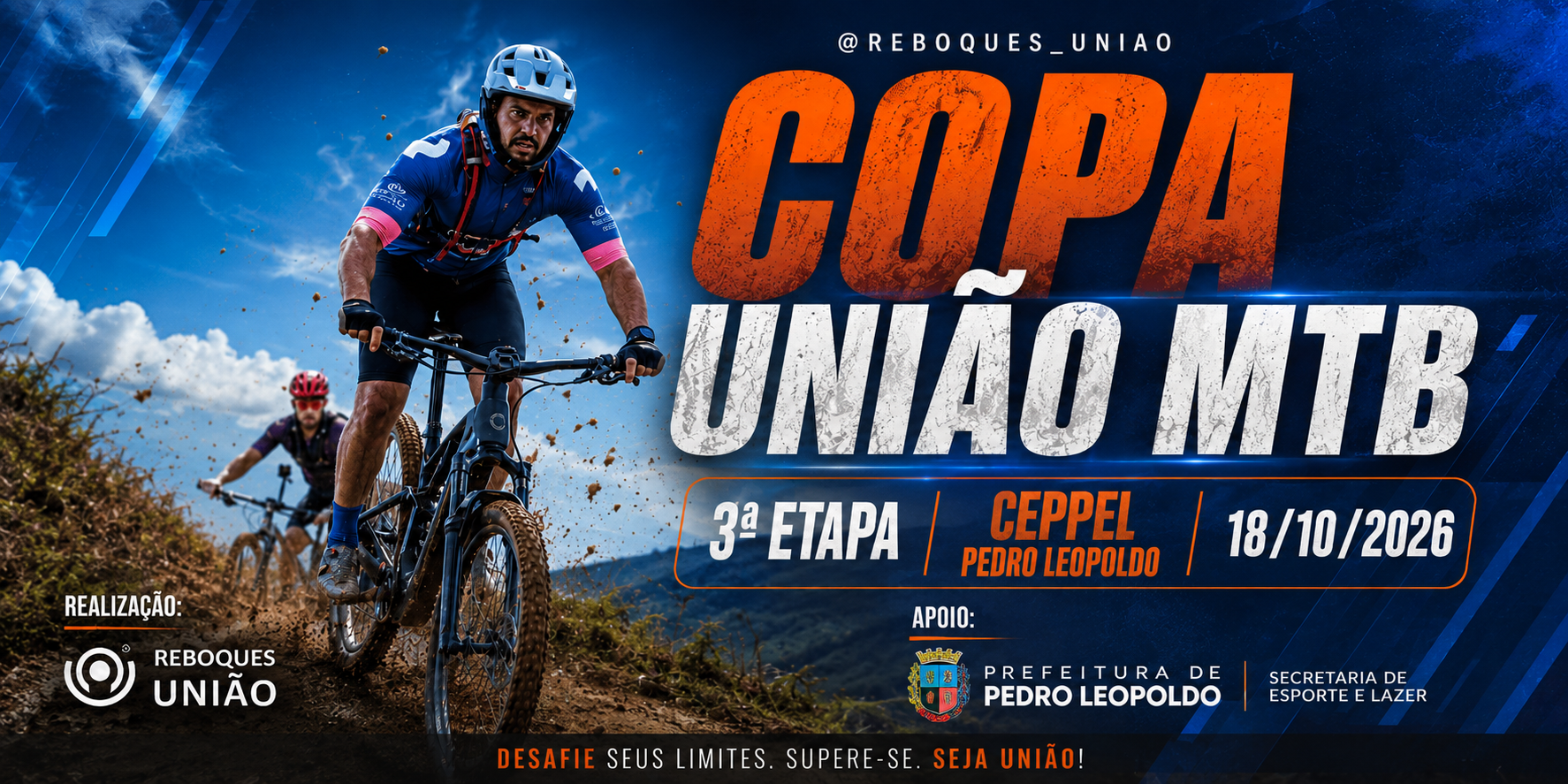 Copa União MTB - 3ª Etapa - Grande Final - CEPPEL Pedro Leopoldo 18/10/2026