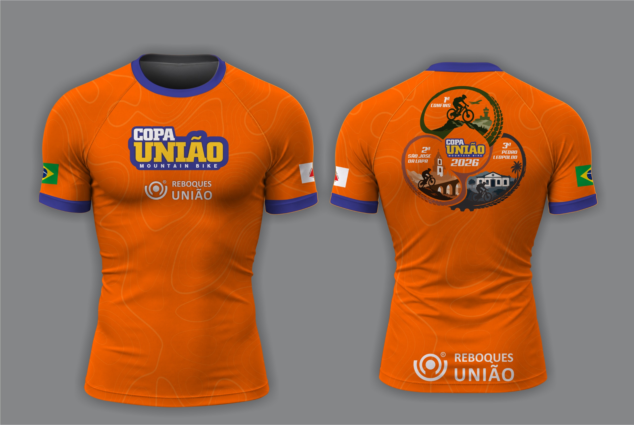 Camisa oficial da Copa União MTB